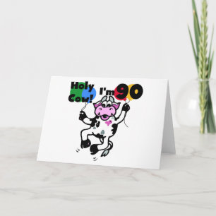 Carte Vache Sainte Je Suis 90 Tshirts et Cadeaux