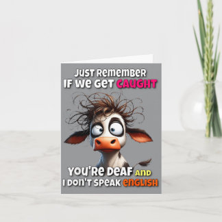 Carte Vache Se Souvenir Si On Se Fait Prendre Agence Gou