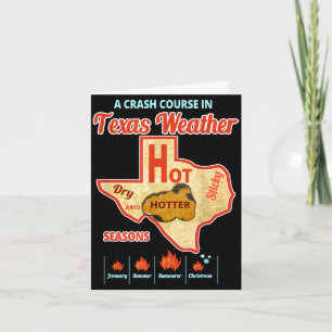 Carte vague de chaleur estivale au Texas