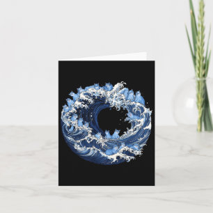 Carte Vague de chats bleus pour Kamala 