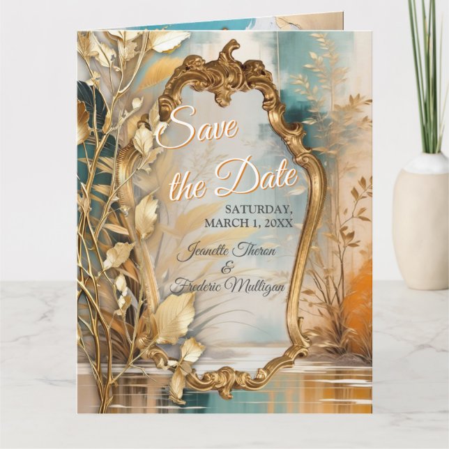 Carte Vagues et paysages artistiques orientaux d'Asie (Devant)