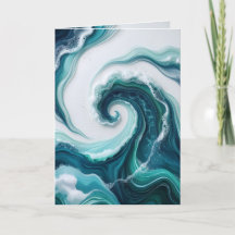 vagues océaniques abstraites