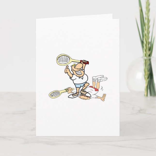 Carte Vainqueur du tennis (Devant)