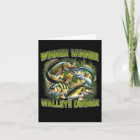 Vainqueur Walleye Dinner Funny Walleye Fishing