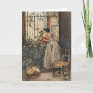 Carte Valenciana a la Reja   Joaquín Sorolla