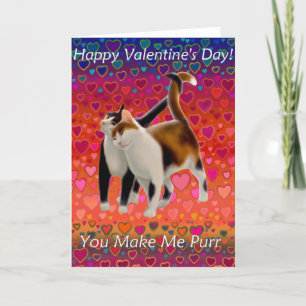 Carte Valentine Cats