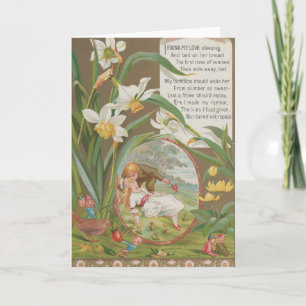 Carte Valentine Innocent et doux de style rétro, Kate Gr