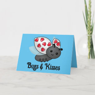 Carte Valentine Ladybug