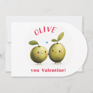 Carte Valentine Olive You
