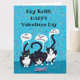 Carte Valentine Pour Lui De Chats