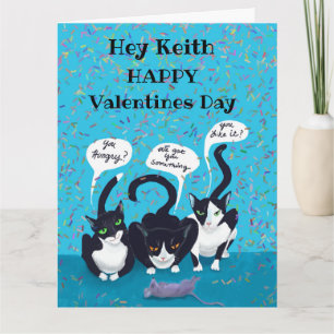 Carte Valentine Pour Lui De Chats