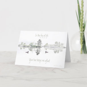 Carte Valentine : Ton amour me maintient à flot :