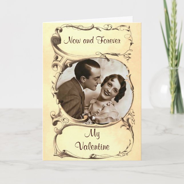 Carte Valentine vintage (Devant)