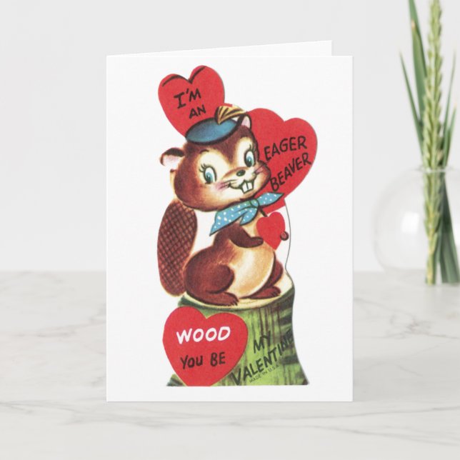 Carte Valentine vintage 2 (Devant)