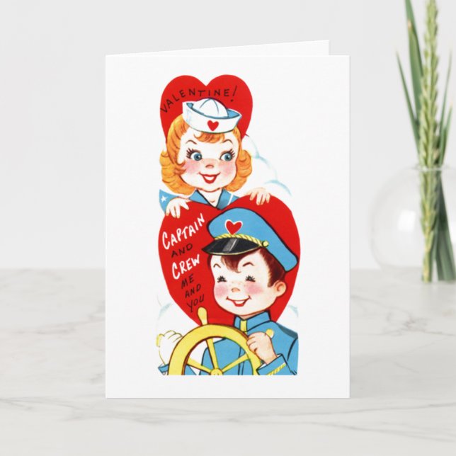 Carte Valentine vintage 4 (Devant)