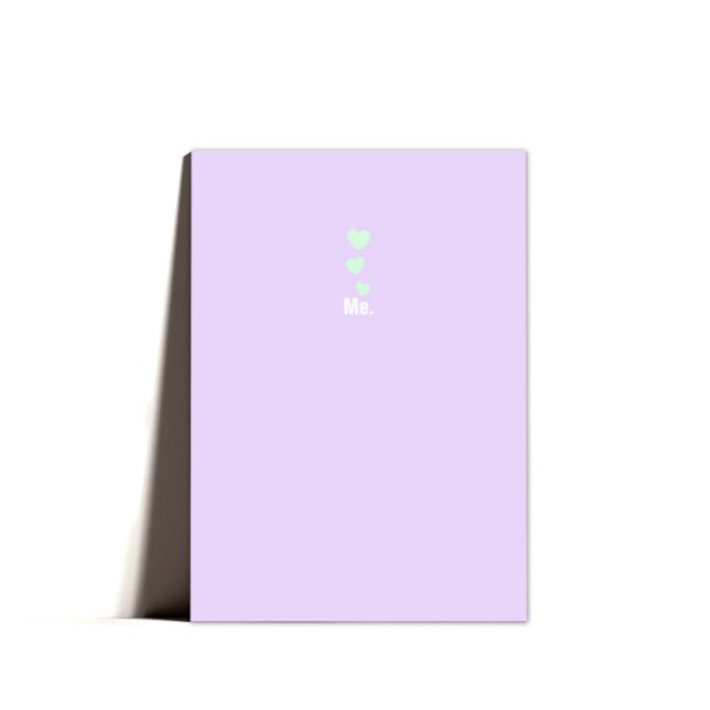Carte Valentines d'amour Quirky Minimal (Créateur téléchargé)