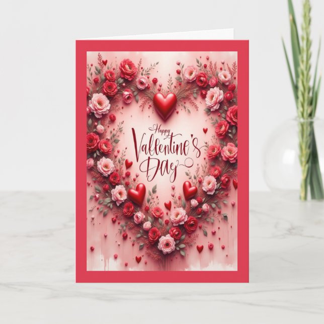 Carte Valentine's Day Card for your Mother & Father (Devant)