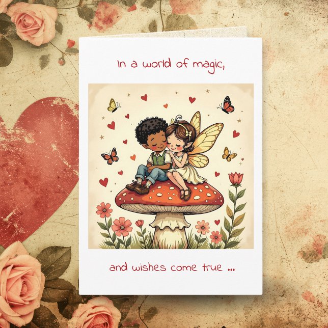 Carte Valentine's Day | In a World of Magic  (Créateur téléchargé)