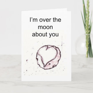 Carte Valentines de petite fille