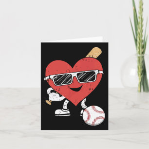Carte Valentines Jour Baseball Mignonne Sports Hommes Ga