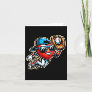 Carte Valentines Jour de Baseball Garçons Enfants Amusan