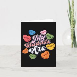 Carte Valentines Jour Enseignant Affirmations positives