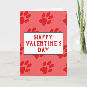 Carte Valentines Jour Meilleur Chien Papa Jamais Emprein