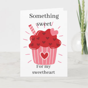 Carte Valentines Sucrées