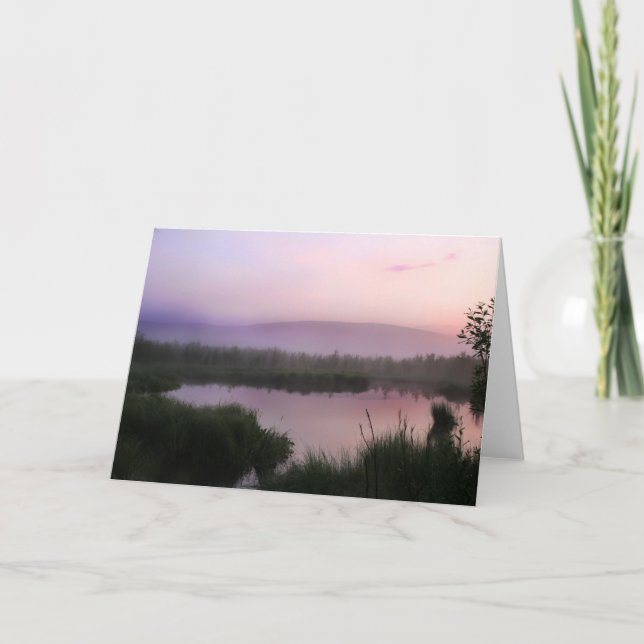 Carte Vallée brumeuse (Devant)