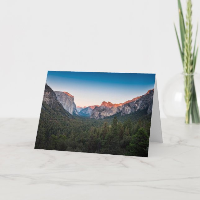 Carte Vallée de Yosemite, la Californie (Devant)