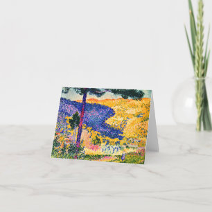 Carte Vallée vintage avec peinture de Fir