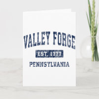 Valley Forge Pennsylvanie Pa Vintage Établie P