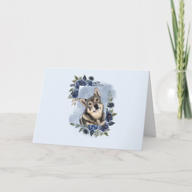 Carte Vallhund suédois (Devant)