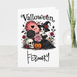 Carte Valloween Romance sombre