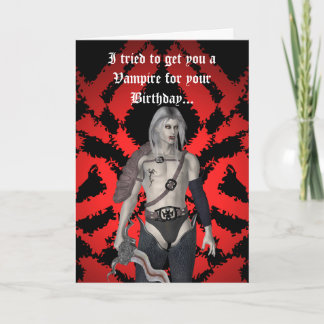 Carte Vampire mâle gay