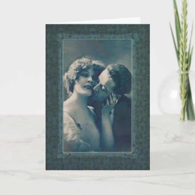 Carte Vampires gothiques amoureux - Vous êtes tout simpl (Devant)