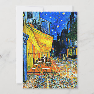 Carte Van Gogh - Café Terrasse, place-du-forum, Arles