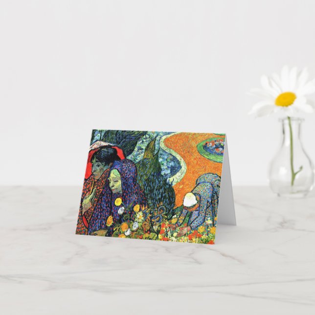 Carte Van Gogh - Dames d'Arles, (Petite plante)