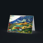 Carte Van Gogh - Les Alpilles<br><div class="desc">La célèbre peinture de Vincent van Gogh,  Les Alpilles</div>