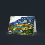 Carte Van Gogh - Les Alpilles<br><div class="desc">La célèbre peinture de Vincent van Gogh,  Les Alpilles</div>