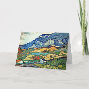 Carte Van Gogh - Les Alpilles Mountain Landscape