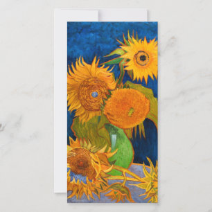 Carte Van Gogh Sunflowers