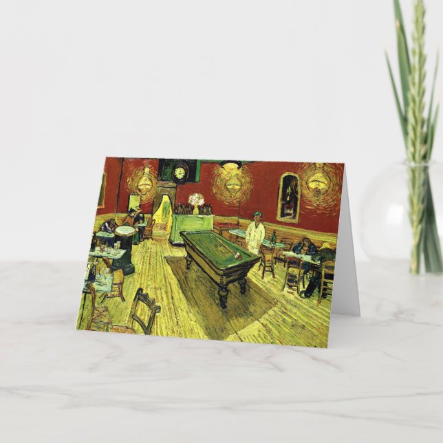 Carte Van Gogh - The Night Cafe (Devant)
