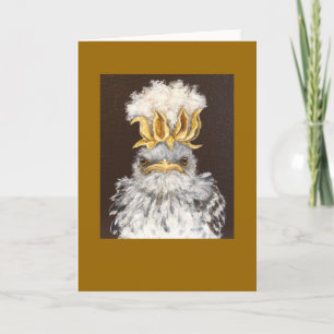 Carte Van the ornery baby mockingbird card