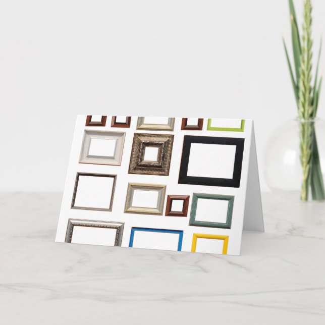 Carte Various Colorful Picture Frames (Devant)