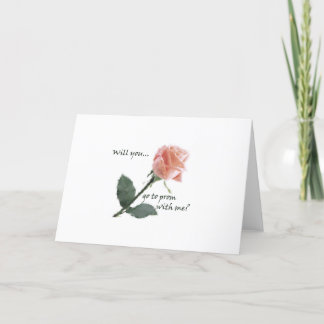 Carte Vas-tu aller au bal de promo avec moi ?