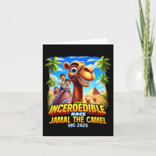 Carte Vbs 2025 Christian L'Incroyable Race Jamal Le C