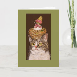 Carte Vegan cat