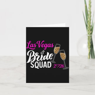 Carte Vegas Bride Squad 2026 Married in Vegas