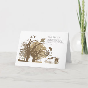 Carte Végétalien - citation de Tolstoy